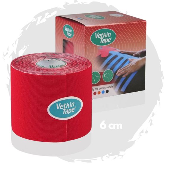 VetkinTape® Kinesiologietape für Tiere 6 cm x 5 m