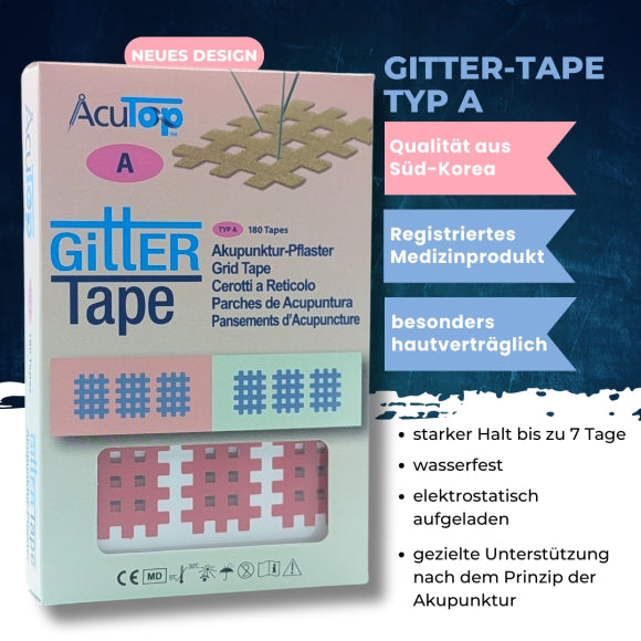 GITTER Tape AcuTop Akupunkturpflaster Typ A