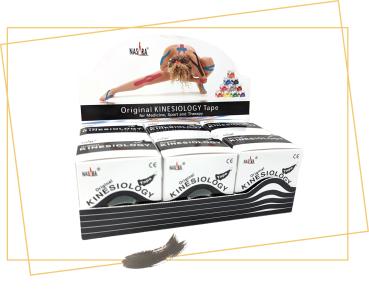 Nasara KINESIOLOGIE Tape 5 cmx5 m, 6er Pack