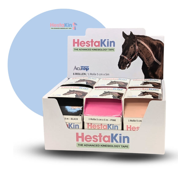 HestaKin - The Advanced Kinesiology Tape Mixset beige, schwarz, pink