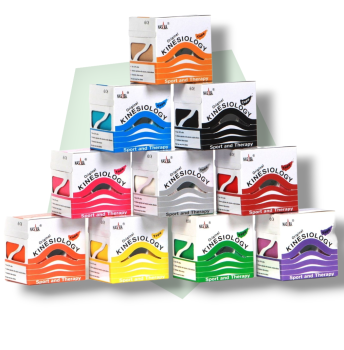 Nasara KINESIOLOGIE Tape 5 cmx5 m 10er Set