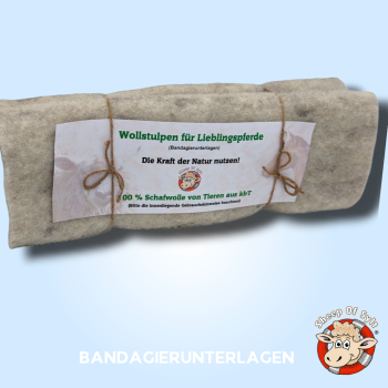 Bandagierunterlagen Schaafwolle - Sheep of Sylt