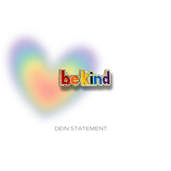 be kind Ansteck-Pin - LGBTQI+