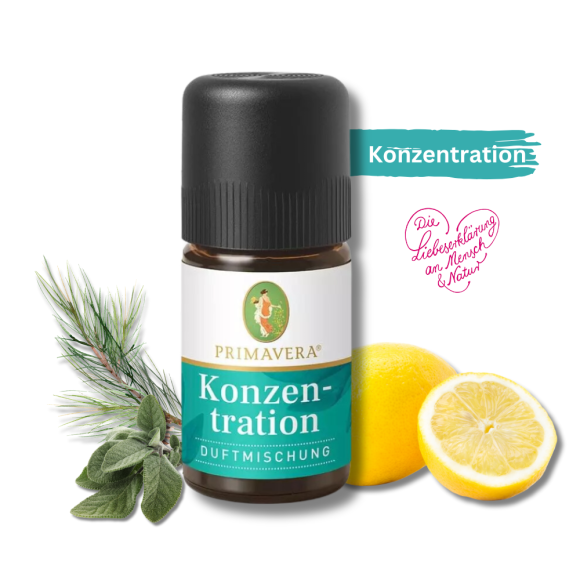 Primavera Konzentration Duftmischung, 5ml
