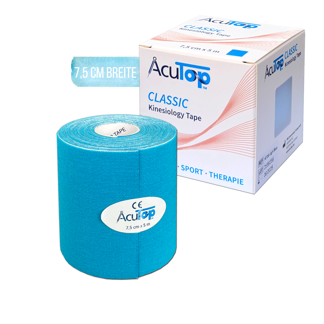 AcuTop® Classic Kinesiologie Tape 7,5cm x 5m