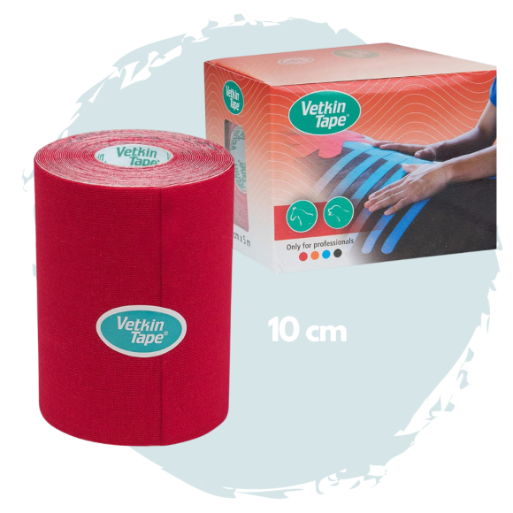 VetkinTape® Kinesiologietape für Tiere 10 cm x 5 m