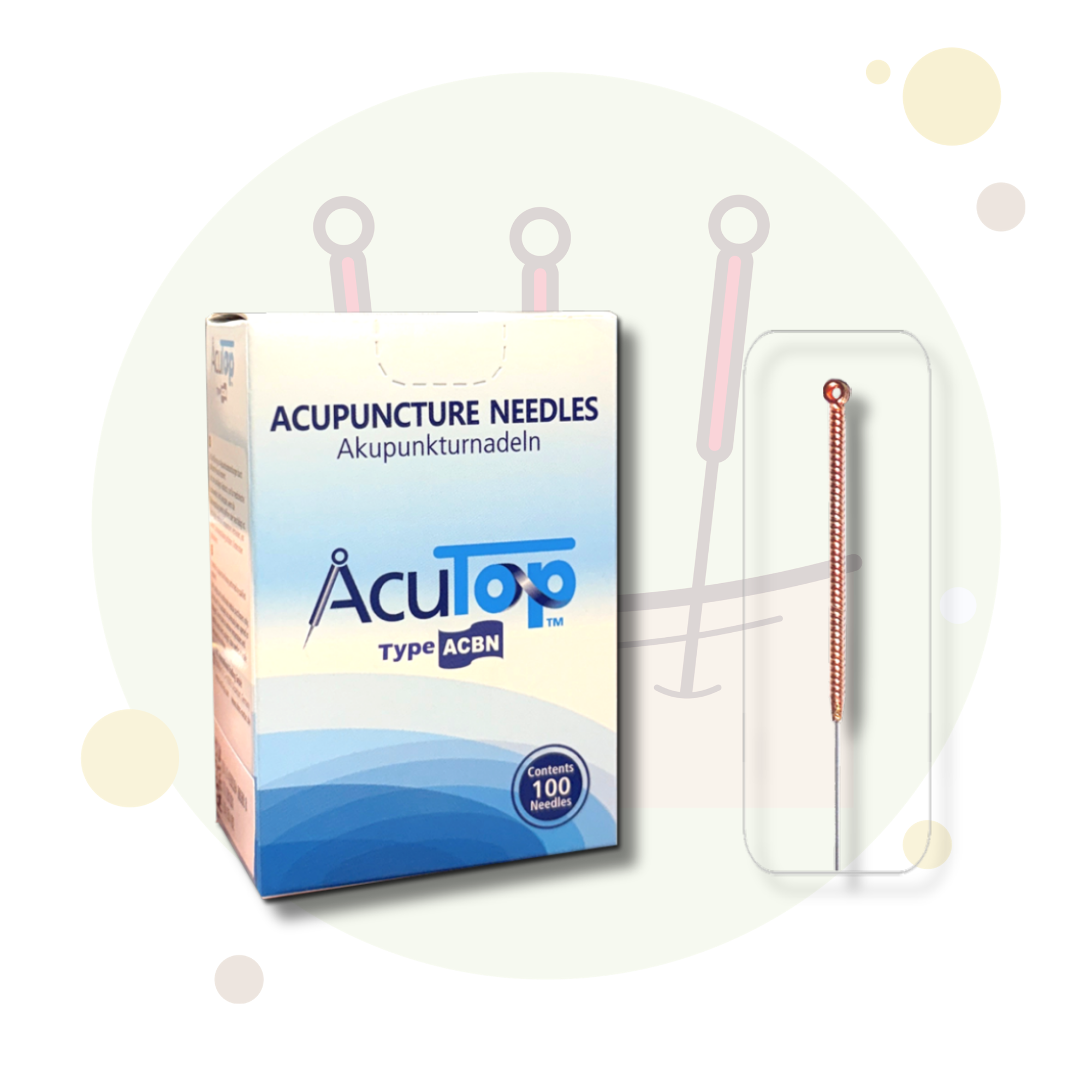 AcuTop® Akupunkturnadeln, Typ ACBN