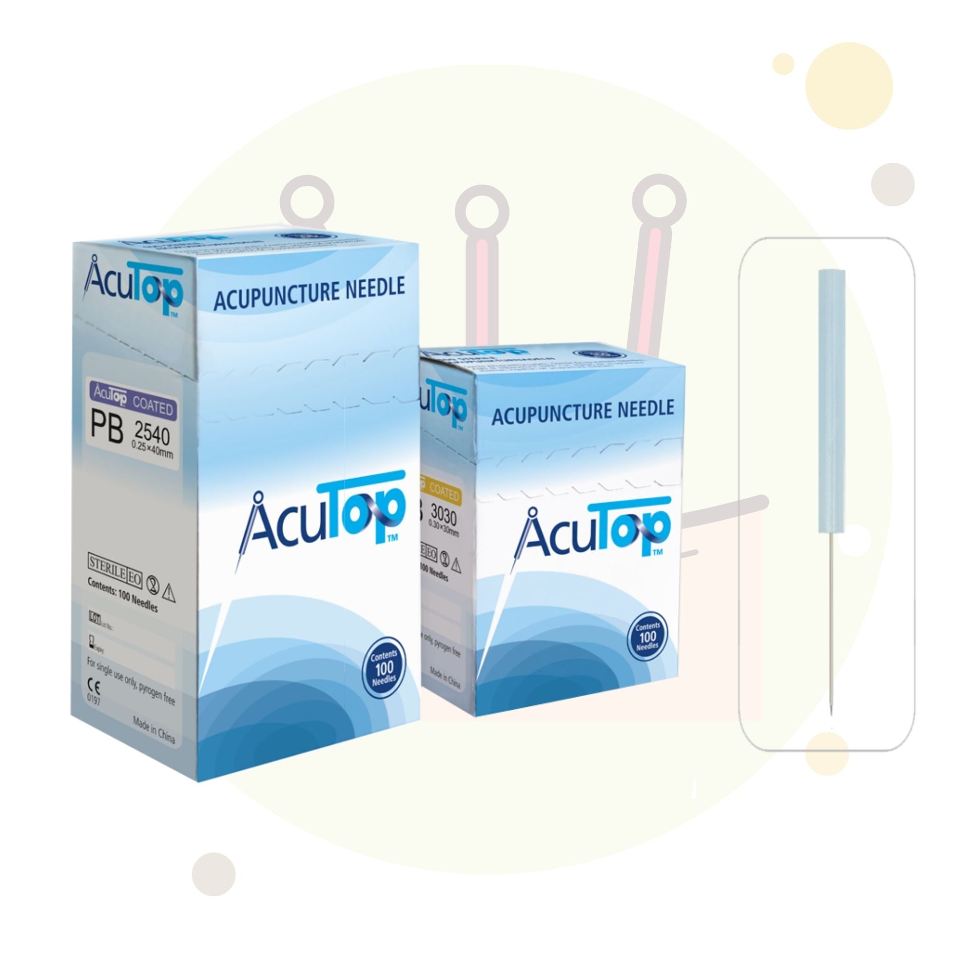 AcuTop®  Akupunkturnadeln PB