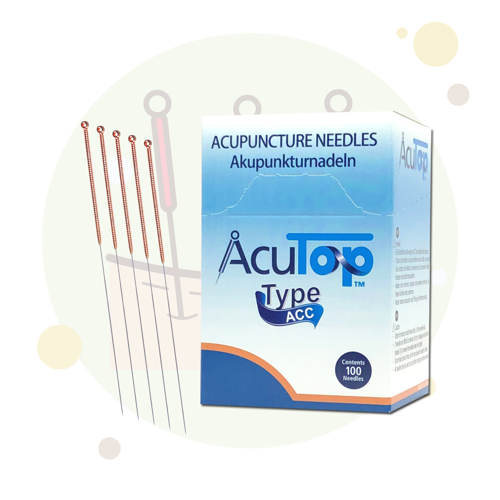 AcuTop® Akupunkturnadeln, Typ ACC