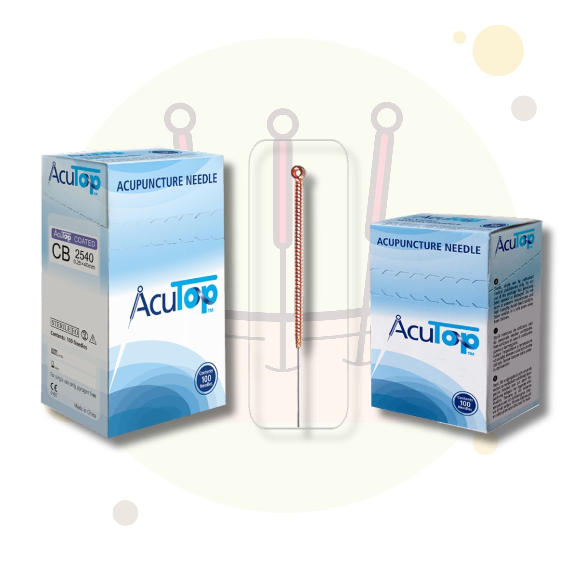 AcuTop® Akupunkturnadeln, Typ CB