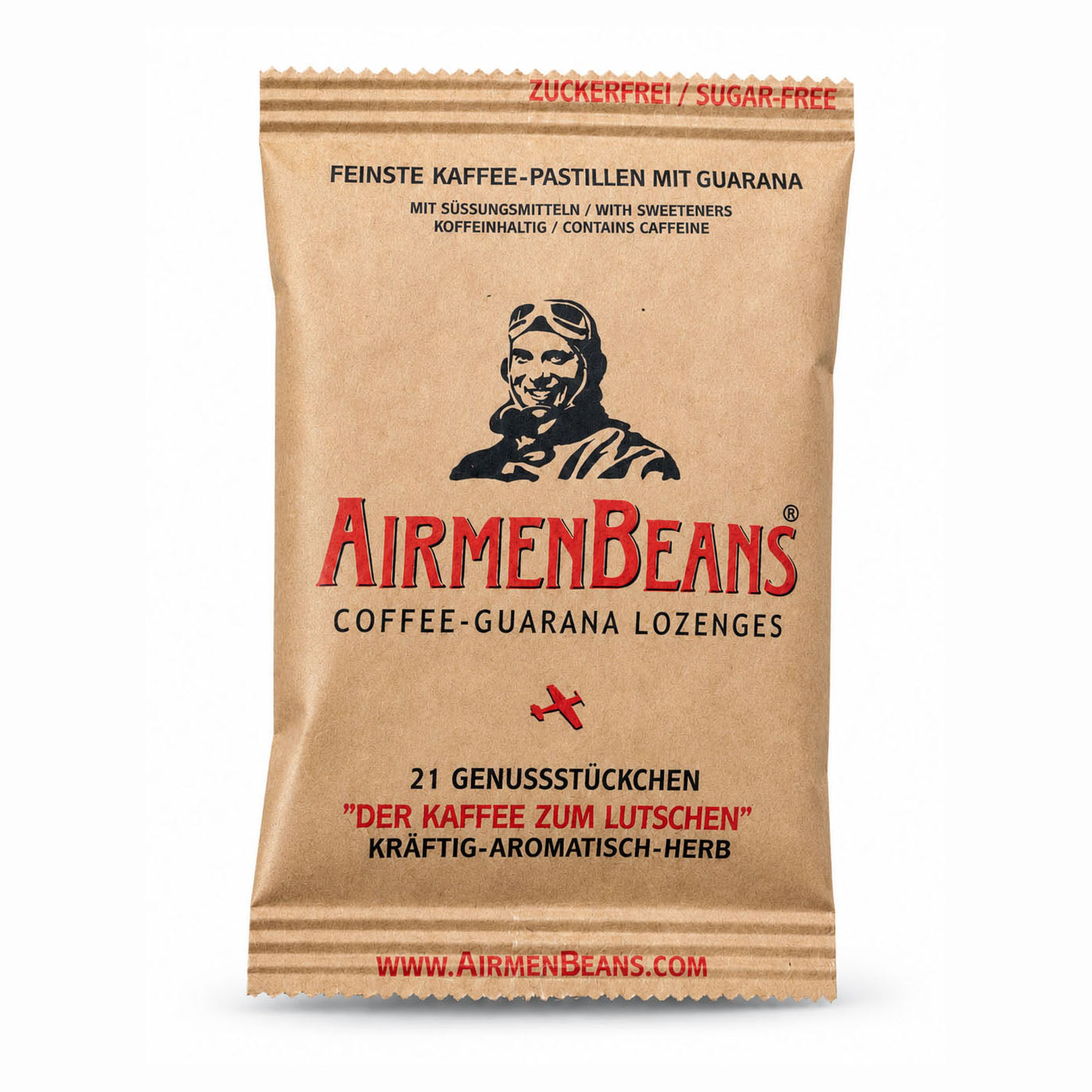 AirmenBeans feinste Kaffee Pastillen mit Guarana