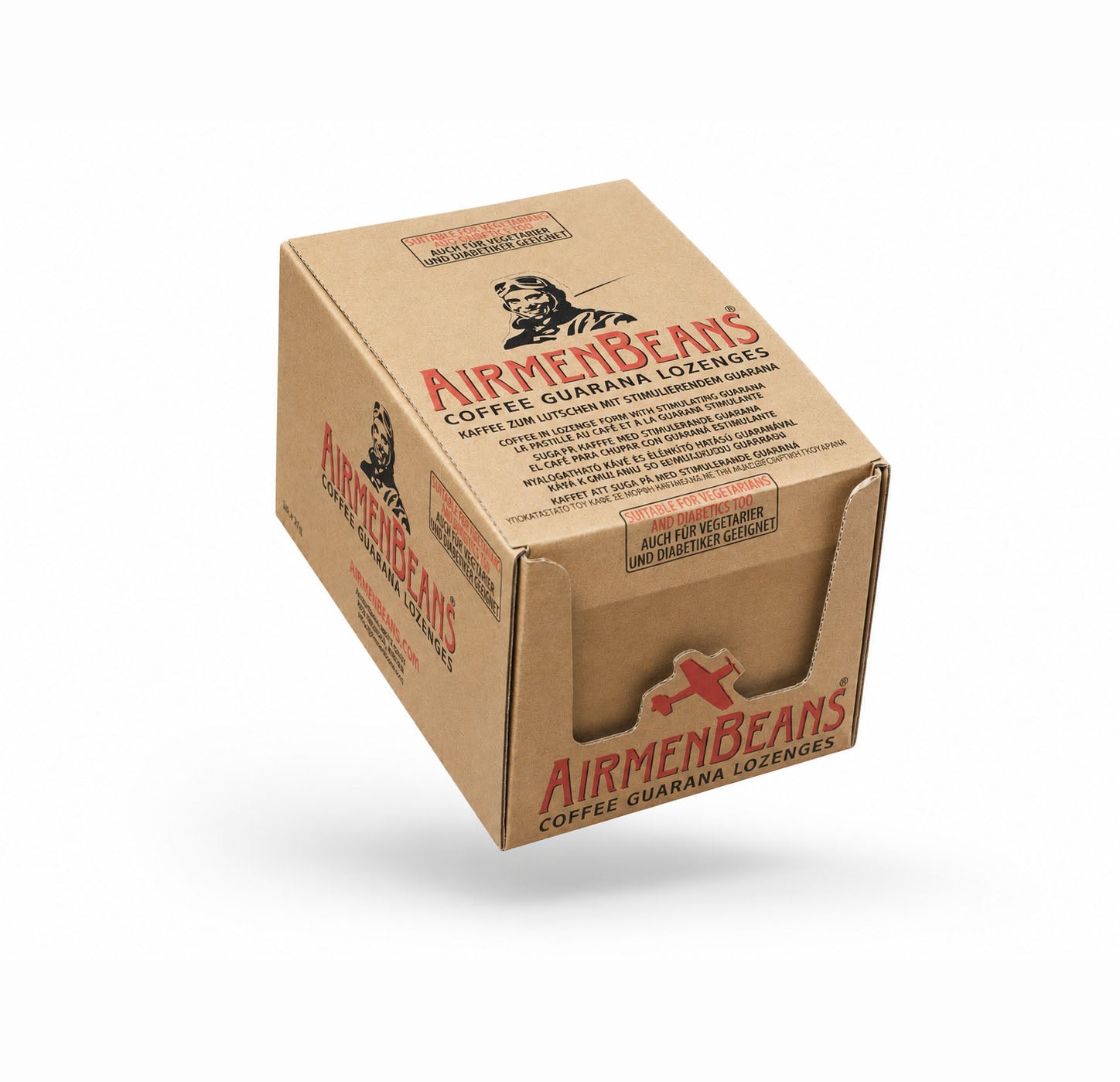 AirmenBeans feinste Kaffee Pastillen mit Guarana