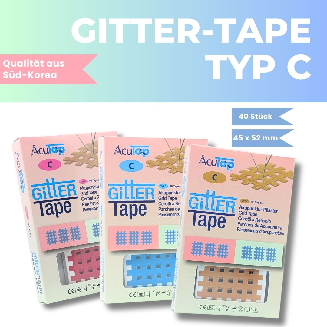 GITTER Tape AcuTop Akupunkturpflaster Typ C