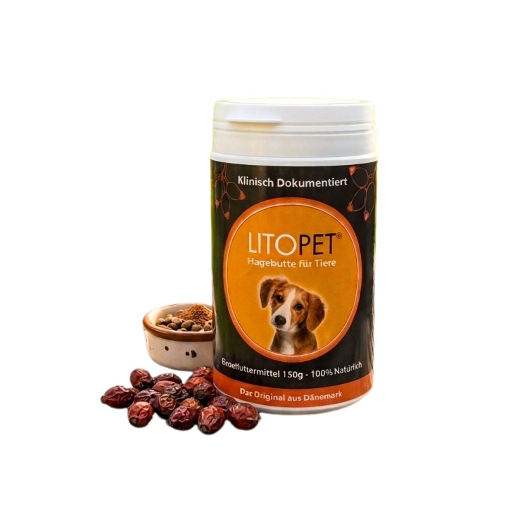 Litopet® für Tiere, Hagebuttenpulver, 150 g