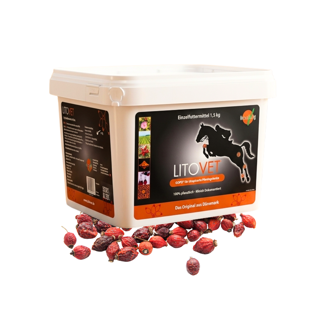 LITOVET® für Pferde, Hagebuttenpulver, 1,5 kg