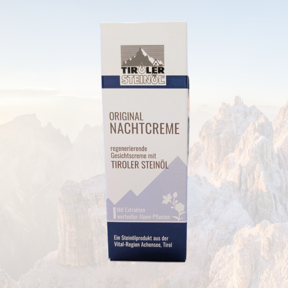 Tiroler Steinöl regenerierende Nachtcreme, 50ml