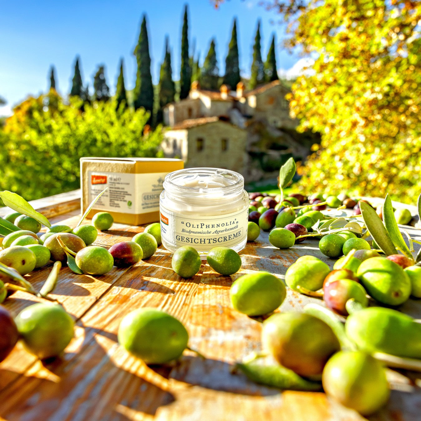 OliPhenolia Biodynamische Kosmetik Gesichtscreme