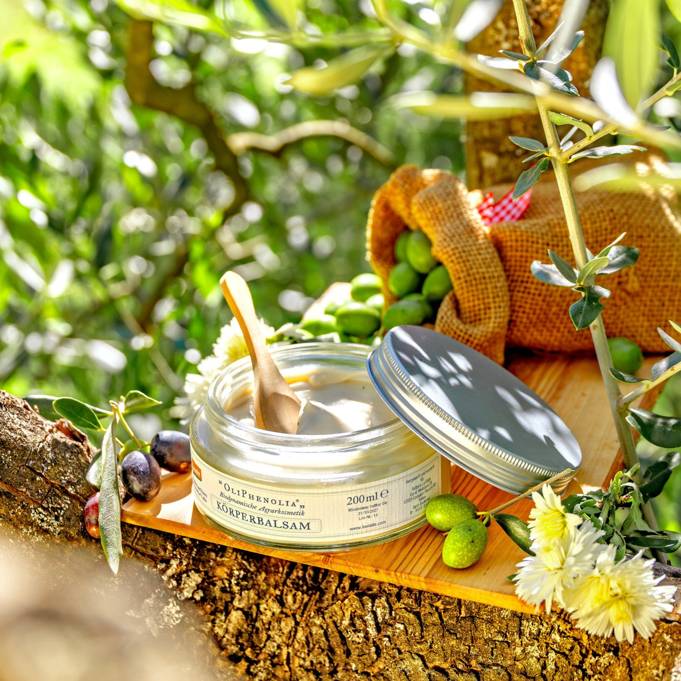 OliPhenolia biodynamische Kosmetik Körperbalsam