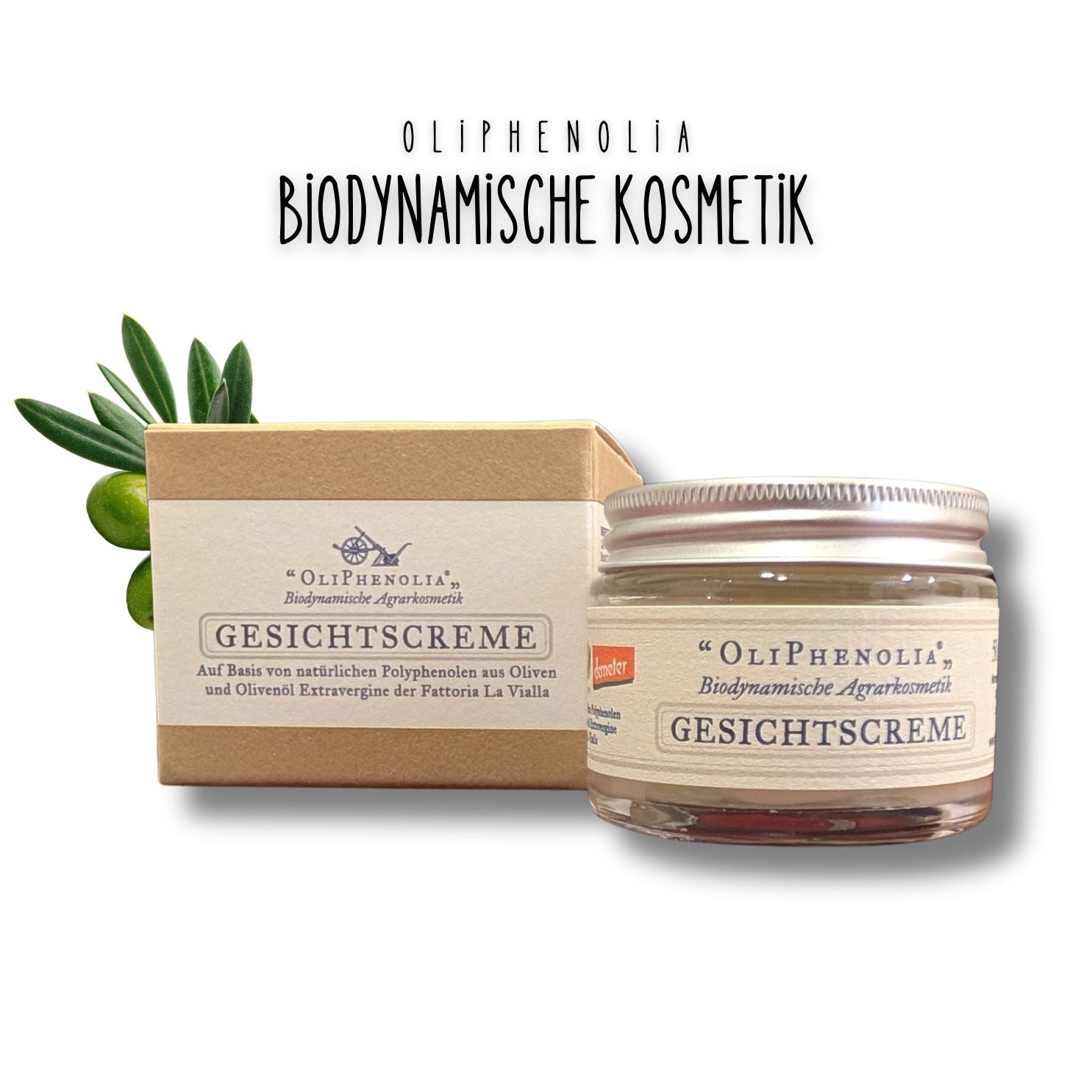 OliPhenolia Biodynamische Kosmetik Gesichtscreme