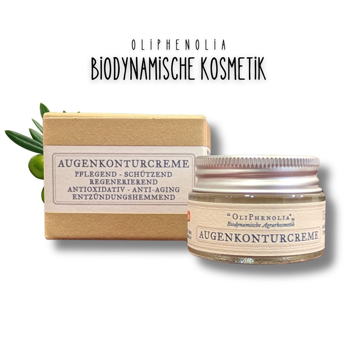 OliPhenolia biodynamische Kosmetik Augenkonturcreme