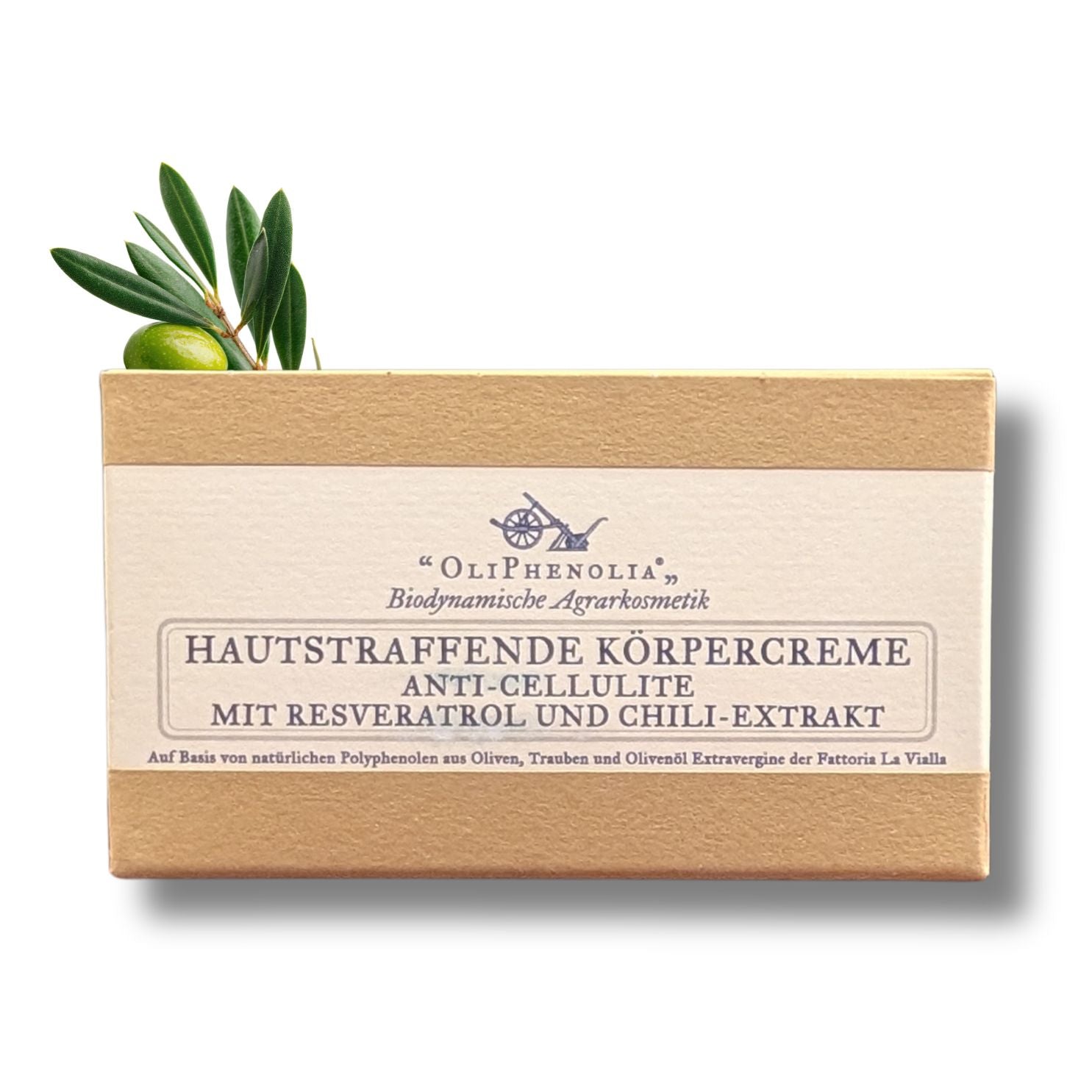OliPhenolia biodynamische Kosmetik Hautstraffende Körpercreme