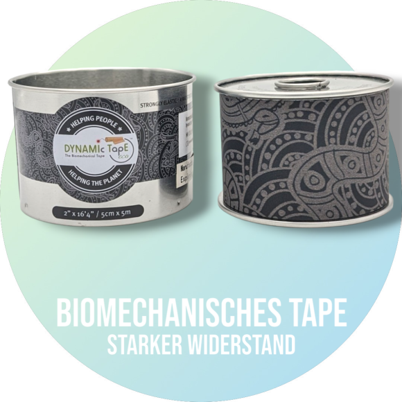 Dynamic Tape ECO – Black & Grey Tattoo - starker Widerstand