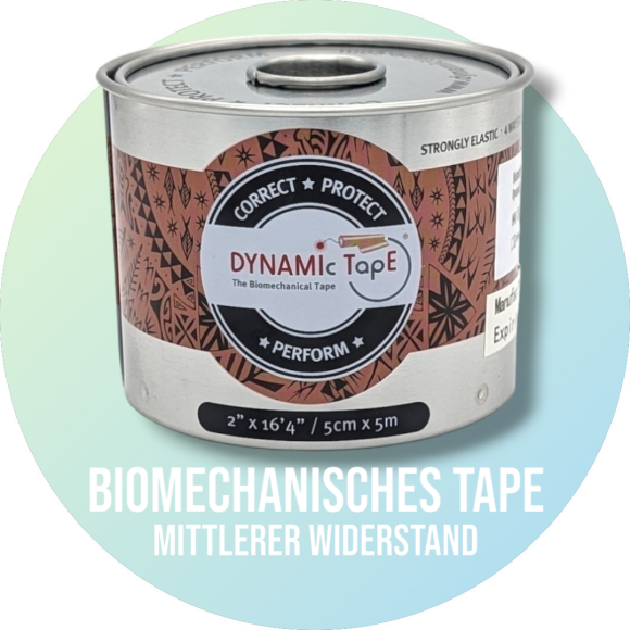 Dynamic Tape – Beige & Black Tattoo – mittlerer Widerstand