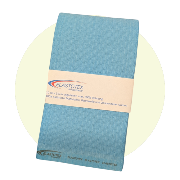 Elastotex Körperband hellblau - 10cm x 3,5m
