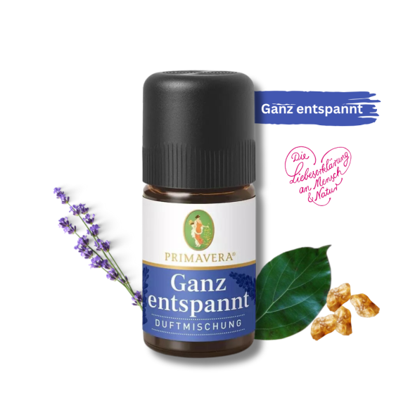 Primavera Ganz entspannt Duftmischung, 5ml