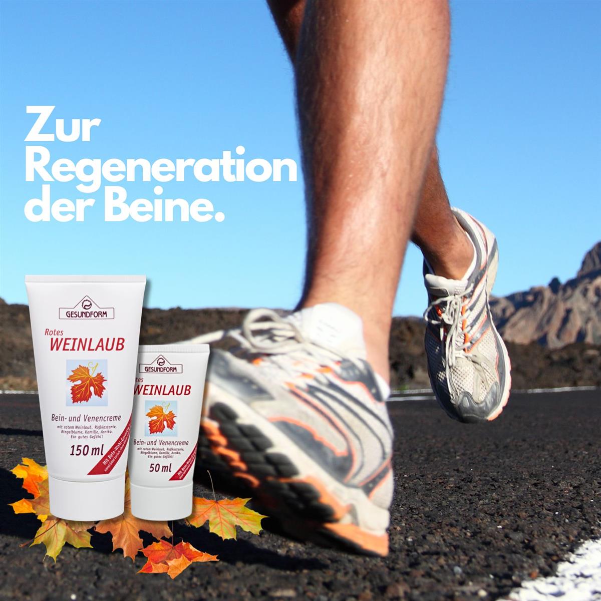 GESUNDFORM rotes Weinlaub Creme 50ml