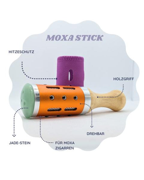 Moxa Set mit Jade Stick und Moxa Roll