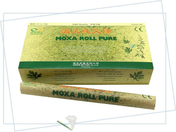 Moxa Set mit Jade Stick und Moxa Roll
