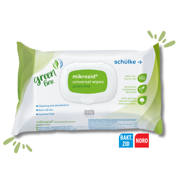 mikrozid® universal wipes Softpack green line