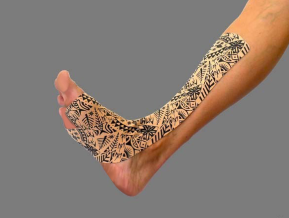 Dynamic Tape – Beige & Black Tattoo – mittlerer Widerstand