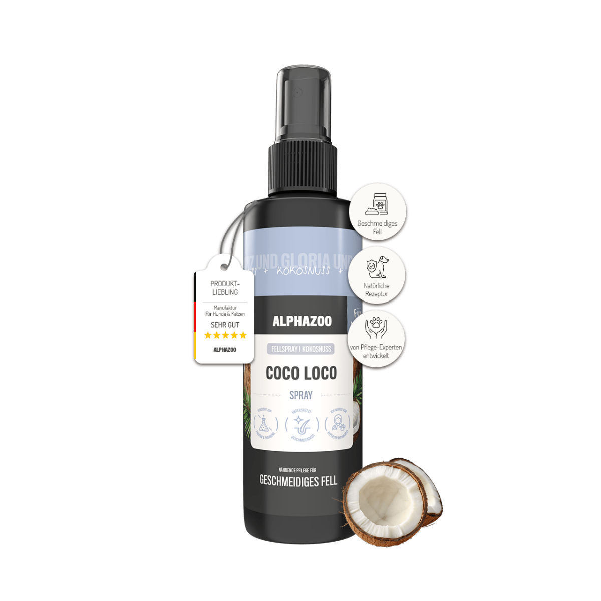 Coco Loco Fellspray für Hunde