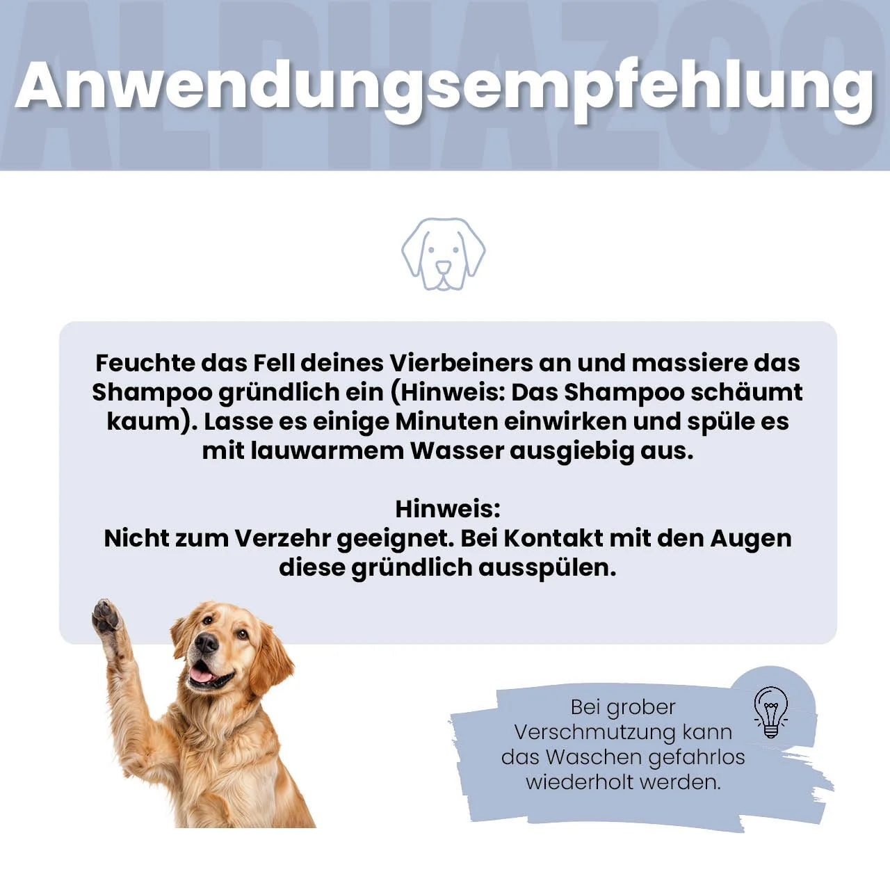 Sensibelchen Shampoo für Hunde