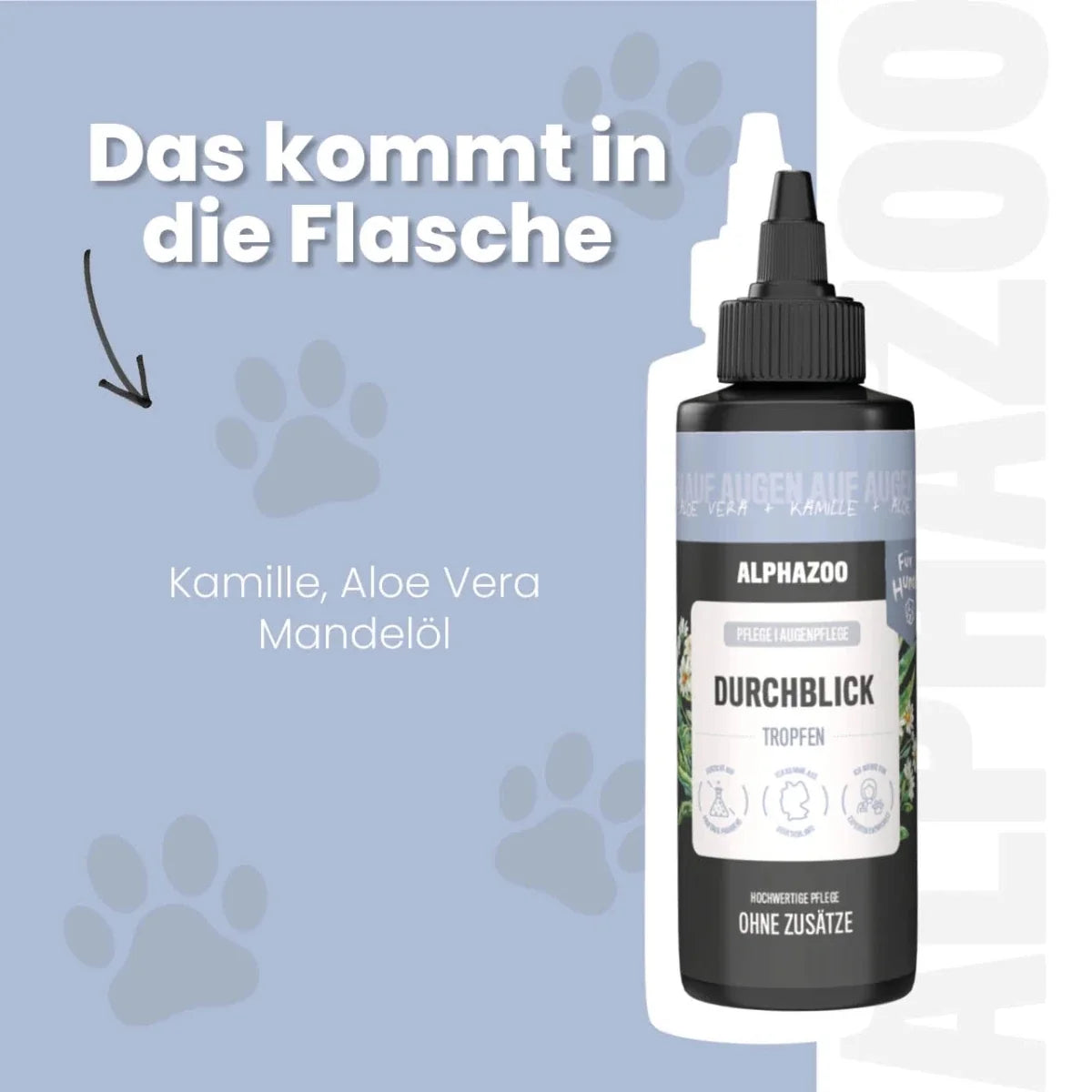 Durchblick Augenpflege für Hunde