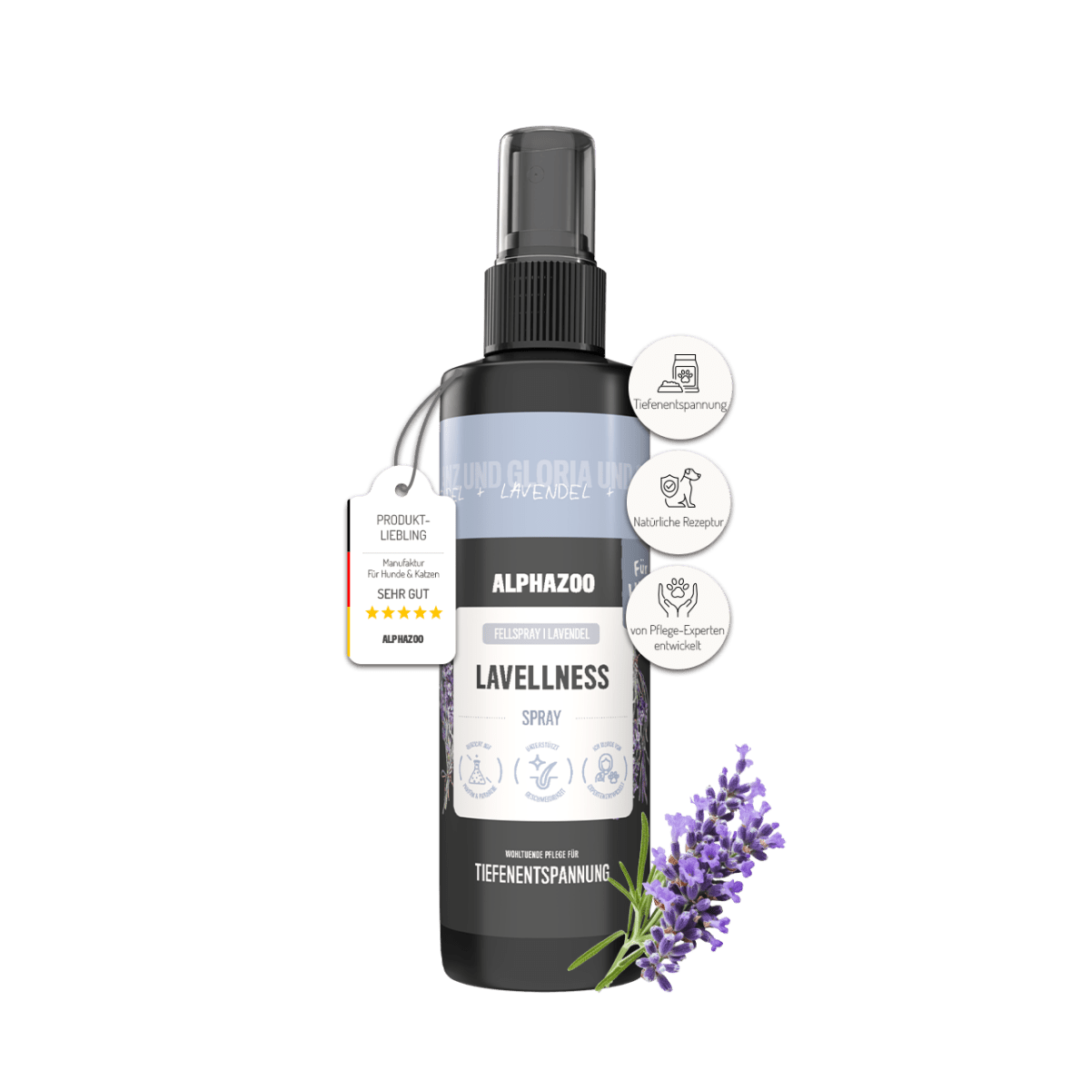 Lavellness Fellspray für Hunde