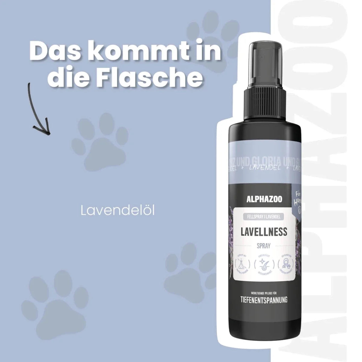 Lavellness Fellspray für Hunde