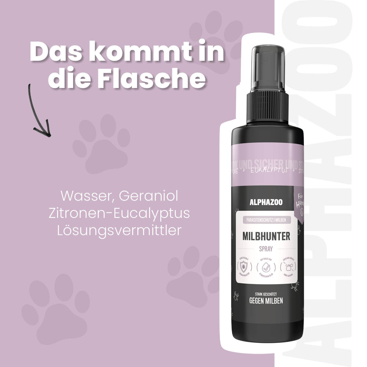 MilbHunter Milbenspray für Hunde