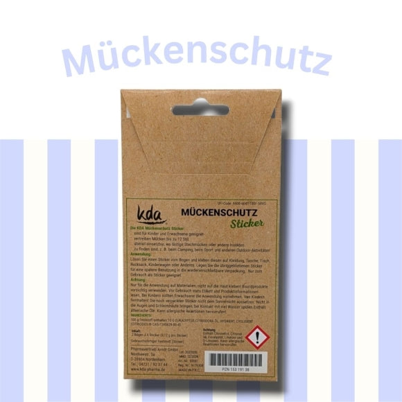 Mückenschutz Sticker Klassik, 12er Pack