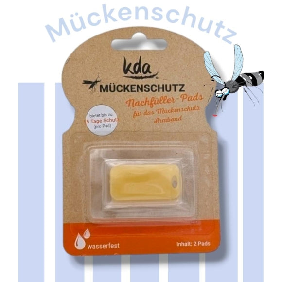 Mückenschutzarmband Nachfüll-Pads, 2 Stück