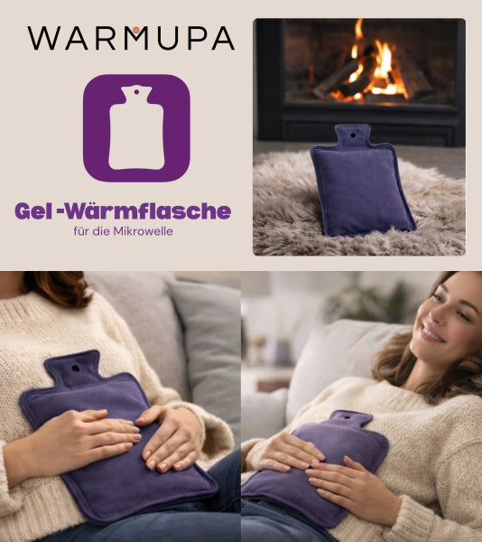 WARMUPA - Gel Wärmflasche für die Mikrowelle