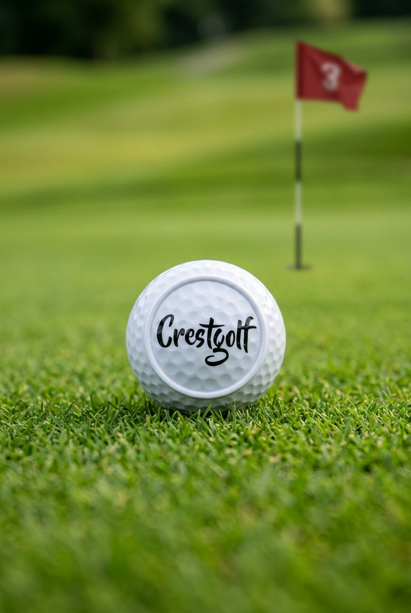 Flacher Putting-Trainings Golfball