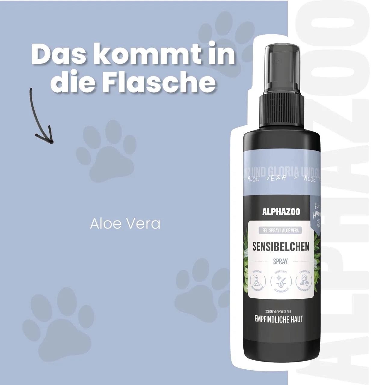 Sensibelchen Fellspray für Hunde