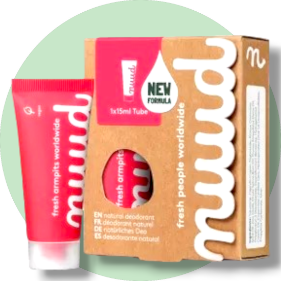 nuud Anti-Odorant-Creme - Starter Pack rot, 1 Tube 15ml