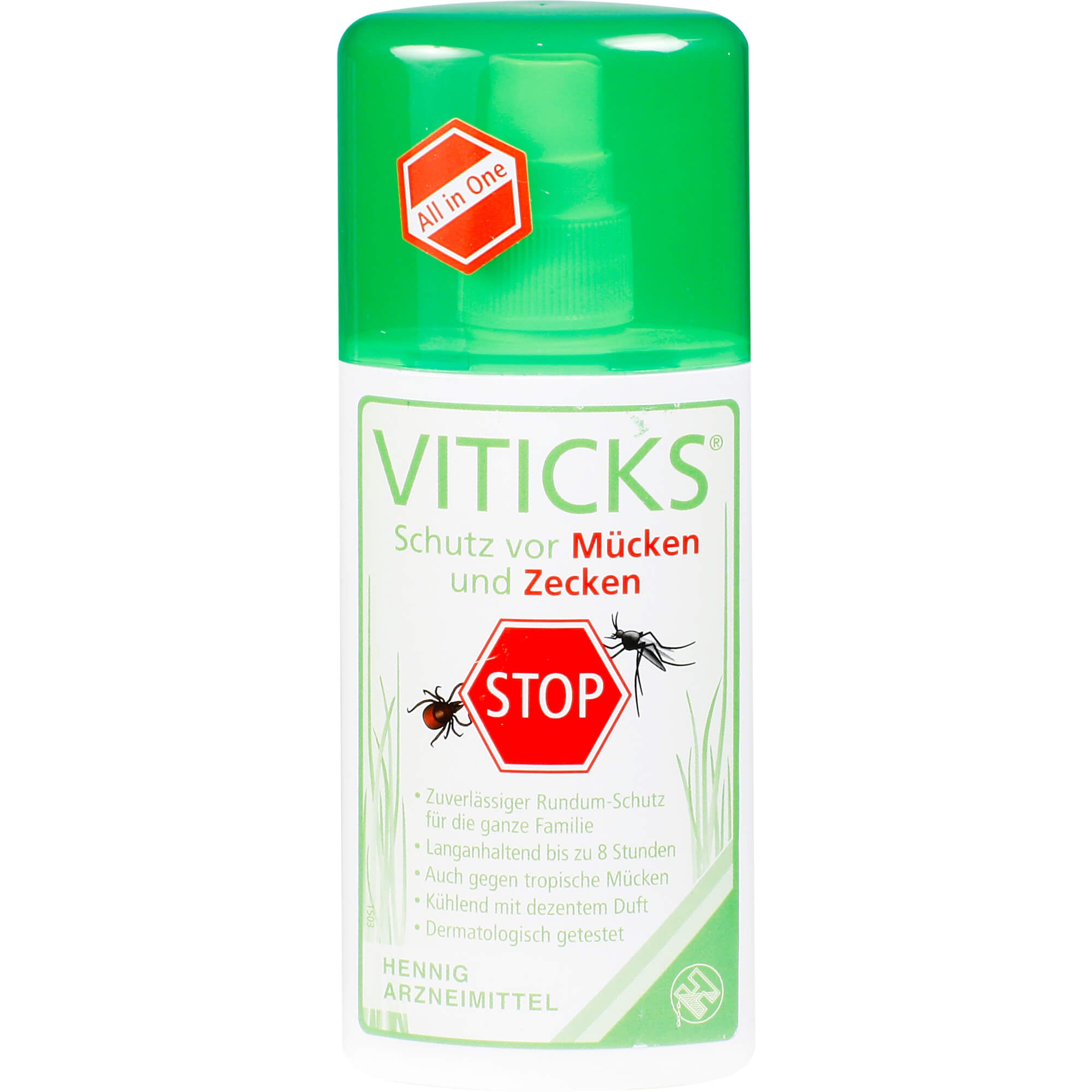 Viticks Schutz vor Mücken und Zecken Sprühflasche